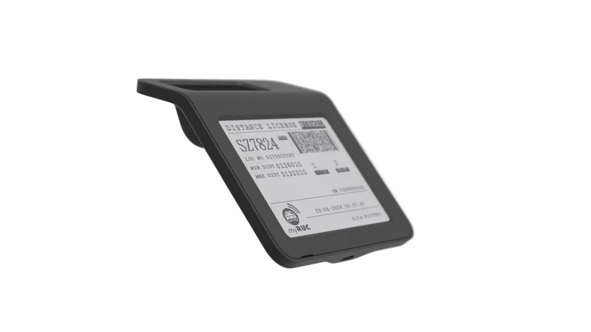 myRUC Classic e-ink display