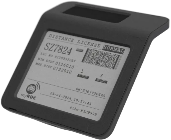 myRUC Classic e-ink display